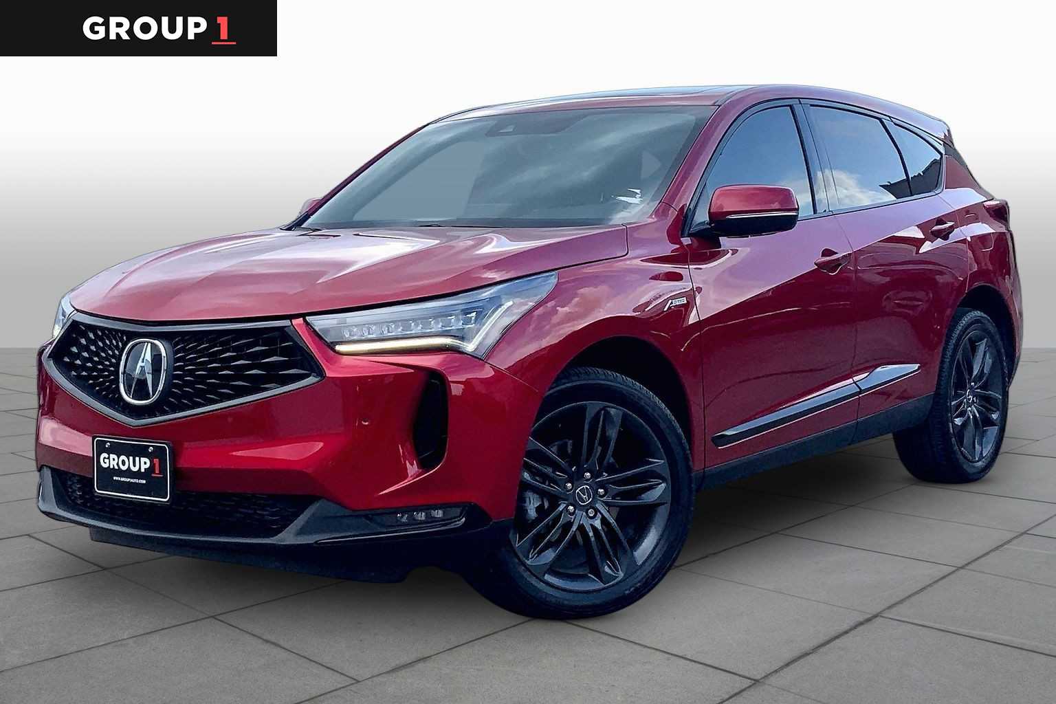 Performance Red Pearl 2023 Acura RDX SUV / Crossover Front-Wheel Drive Automatic