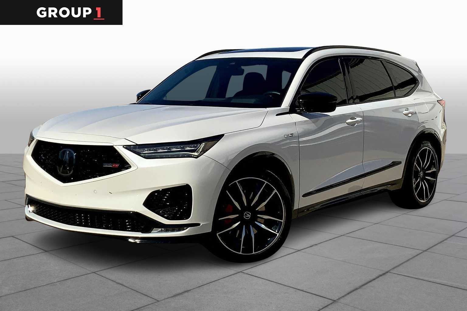 2023 Acura MDX Type S w/Advance Package Platinum White Pearl at Lone Star Chevrolet