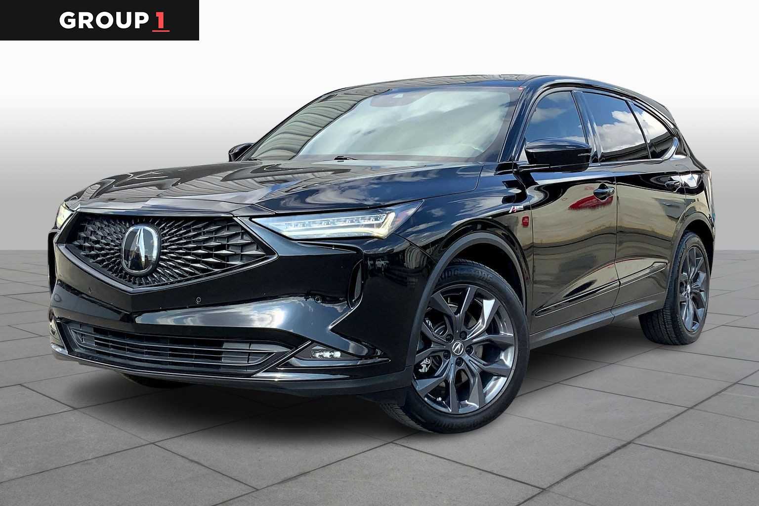 2022 Acura MDX w/A-Spec Package Majestic Black Pearl at Lone Star Chevrolet