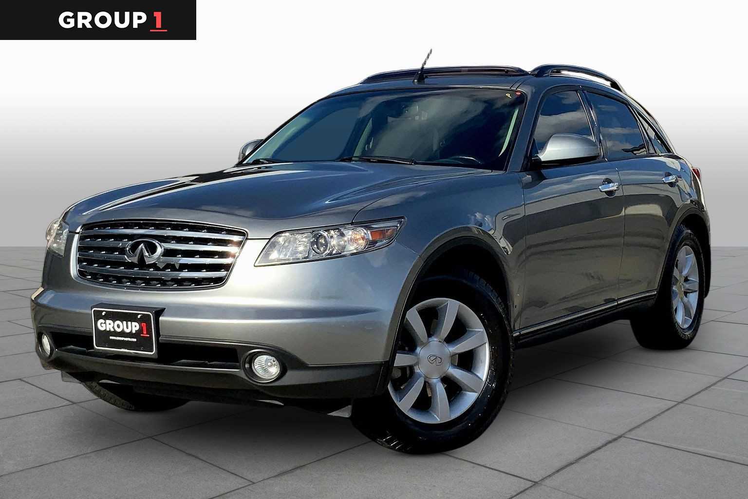 Gray (Diamond Graphite) 2005 INFINITI FX35 RWD SUV / Crossover Rear-Wheel Drive 5-Speed Automatic