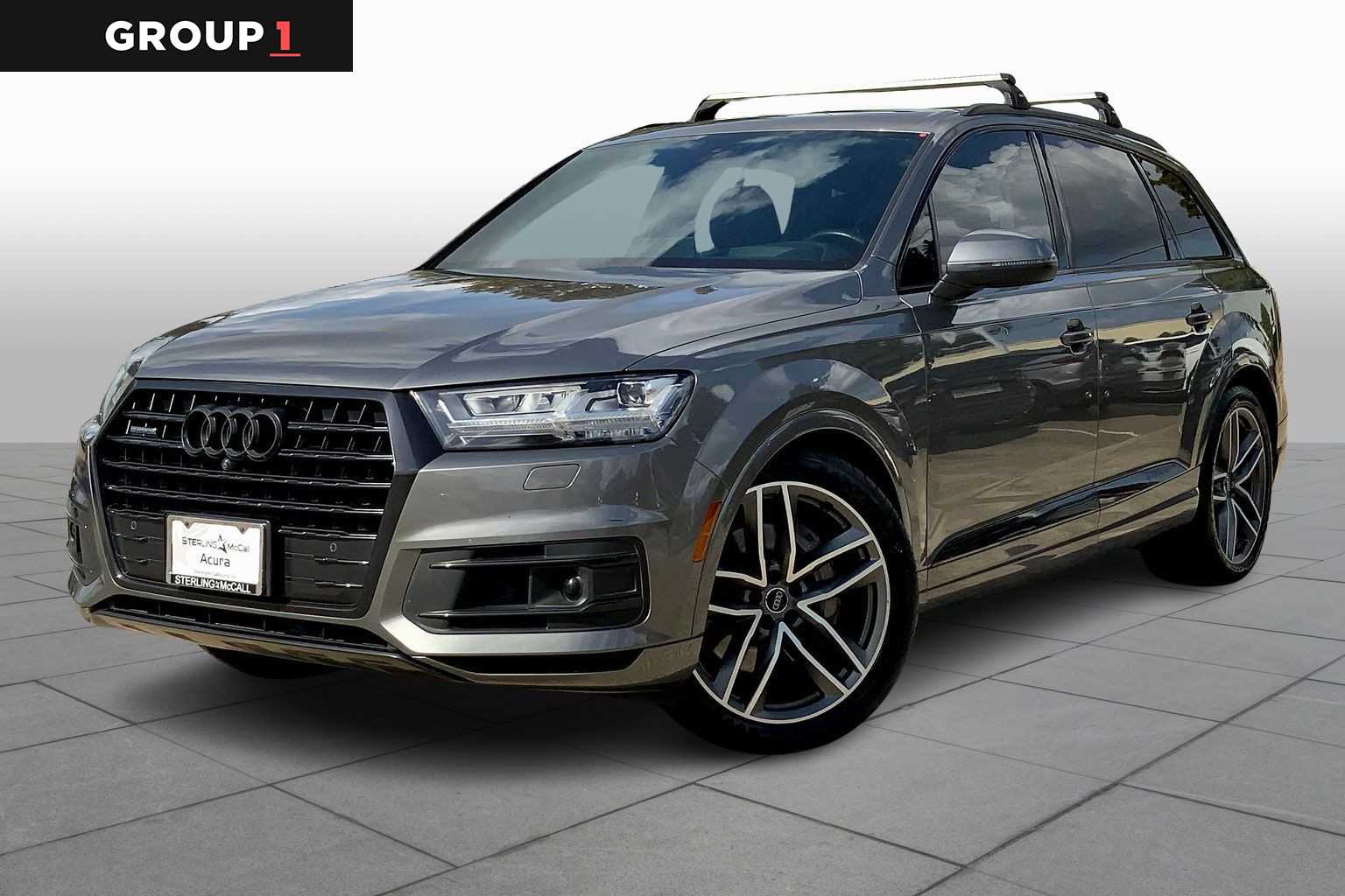 2017 Audi Q7 Prestige Graphite Gray Metallic at Sterling McCall Lexus