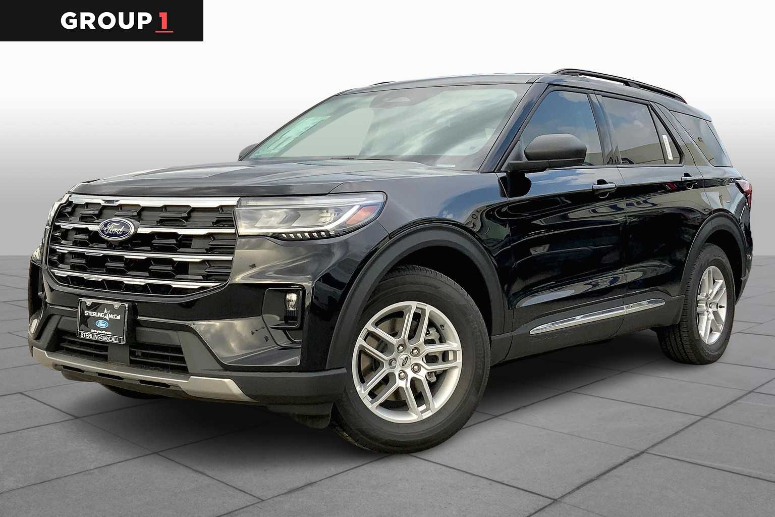 Agate Black Metallic 2025 Ford Explorer Active RWD SUV / Crossover Rear-Wheel Drive Automatic