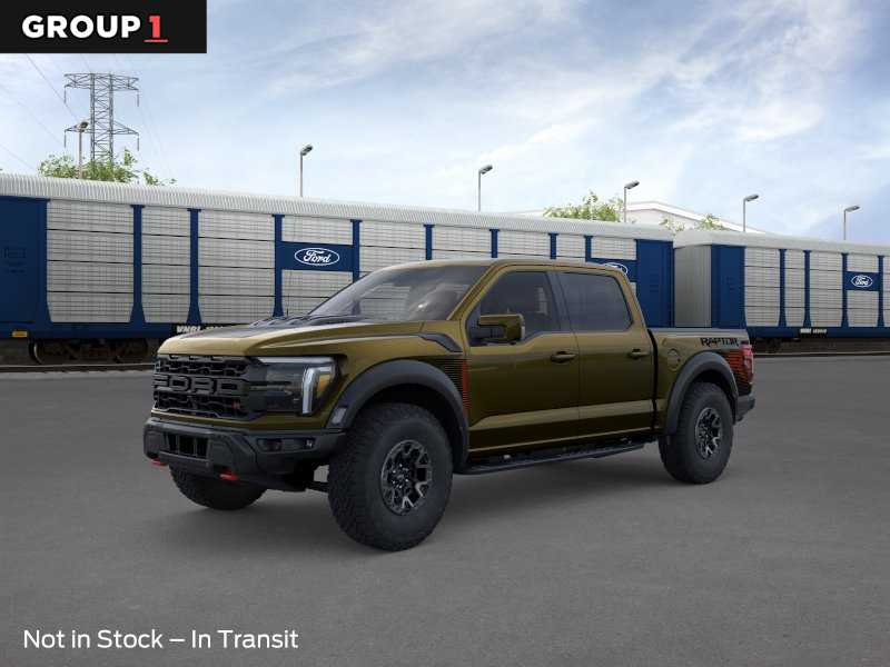 Shelter Green 2026 Ford F-150 Raptor SuperCrew 4WD Pickup Truck Four-Wheel Drive Automatic