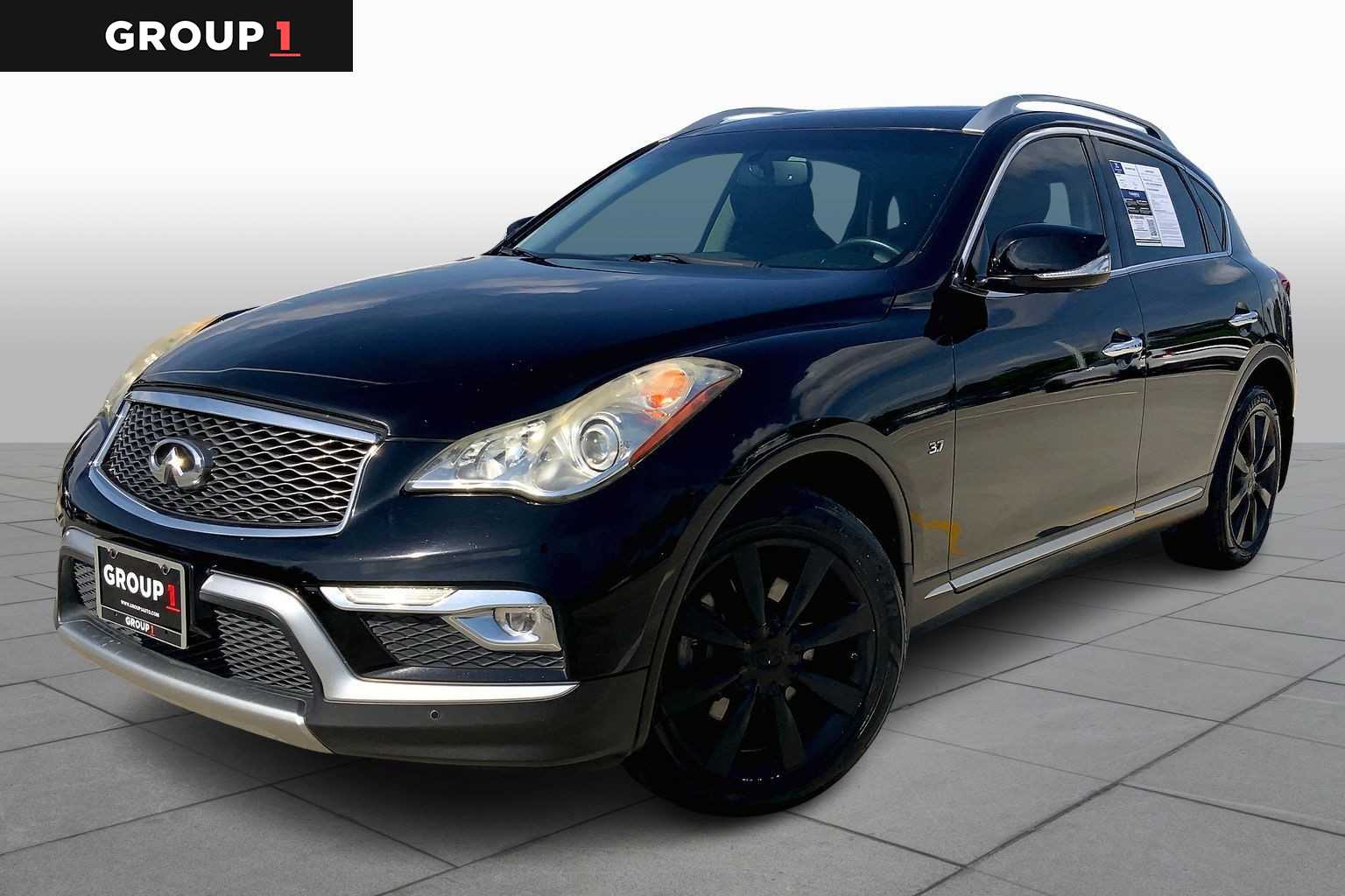 Black Obsidian 2016 INFINITI QX50 RWD SUV / Crossover Rear-Wheel Drive 7-Speed Automatic