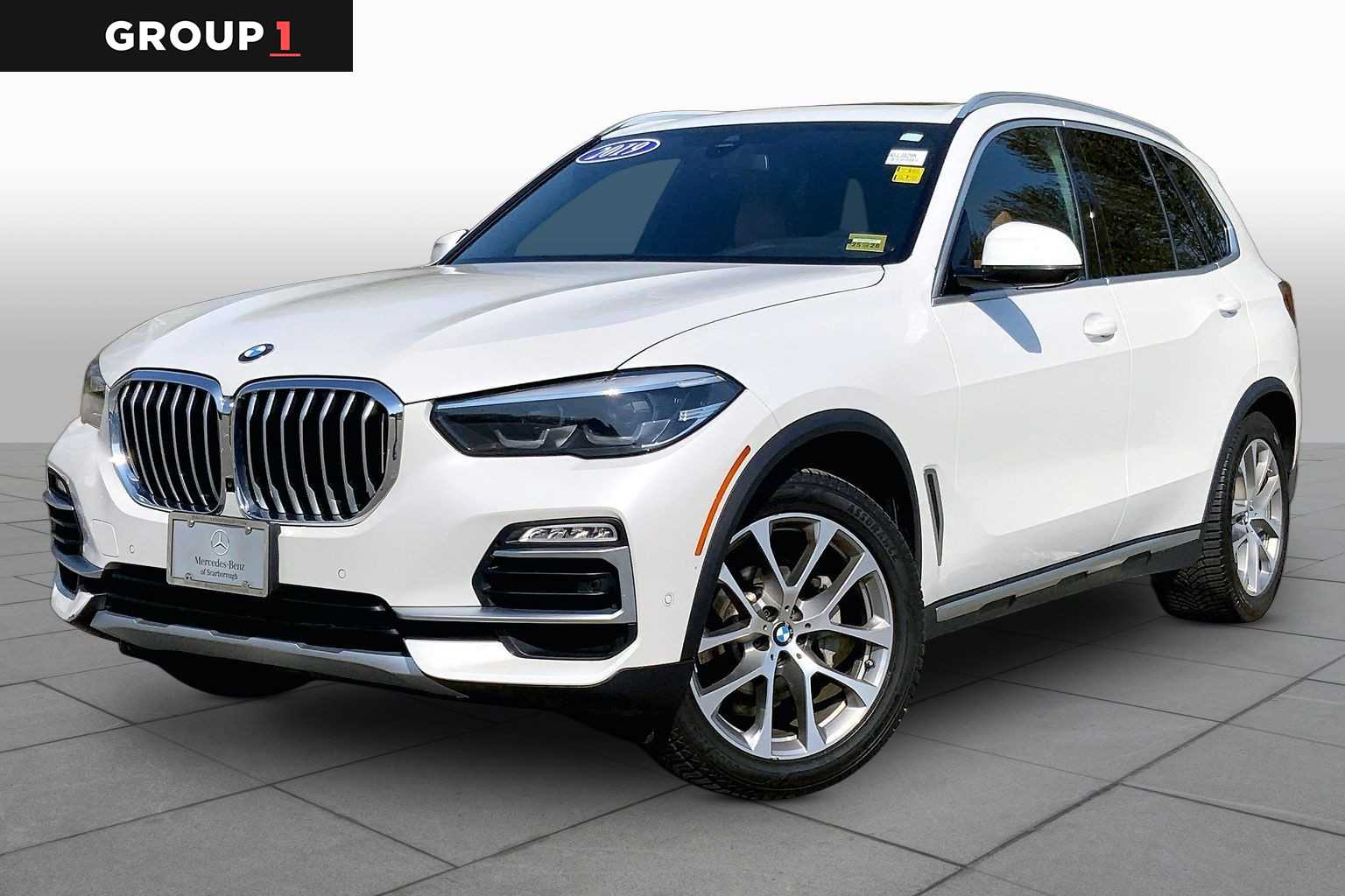 Mineral White Metallic 2019 BMW X5 xDrive40i AWD SUV / Crossover All-Wheel Drive 8-Speed Automatic