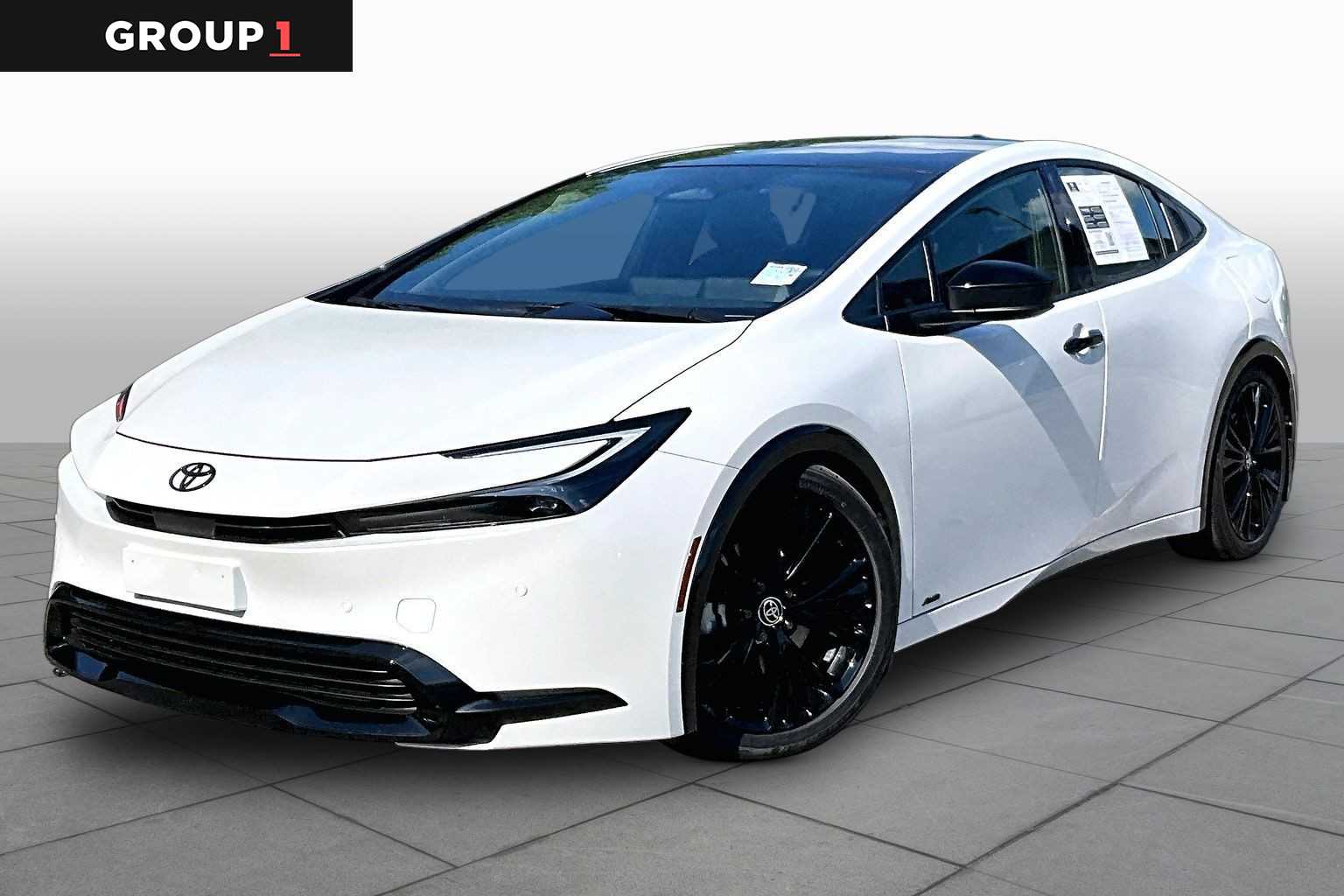 White (Wind Chill Pearl) 2026 Toyota Prius Nightshade AWD Hatchback All-Wheel Drive Continuously Variable Transmission