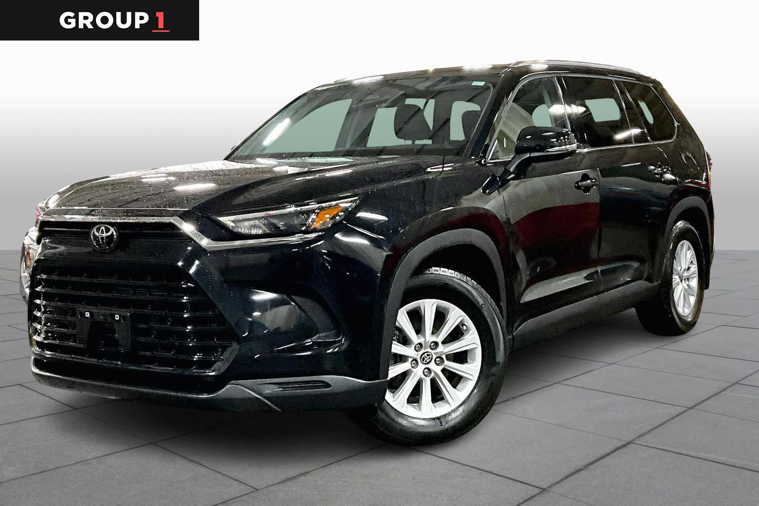 Midnight Black Metallic 2024 Toyota Grand Highlander Hybrid XLE AWD SUV / Crossover All-Wheel Drive Continuously Variable Transmission