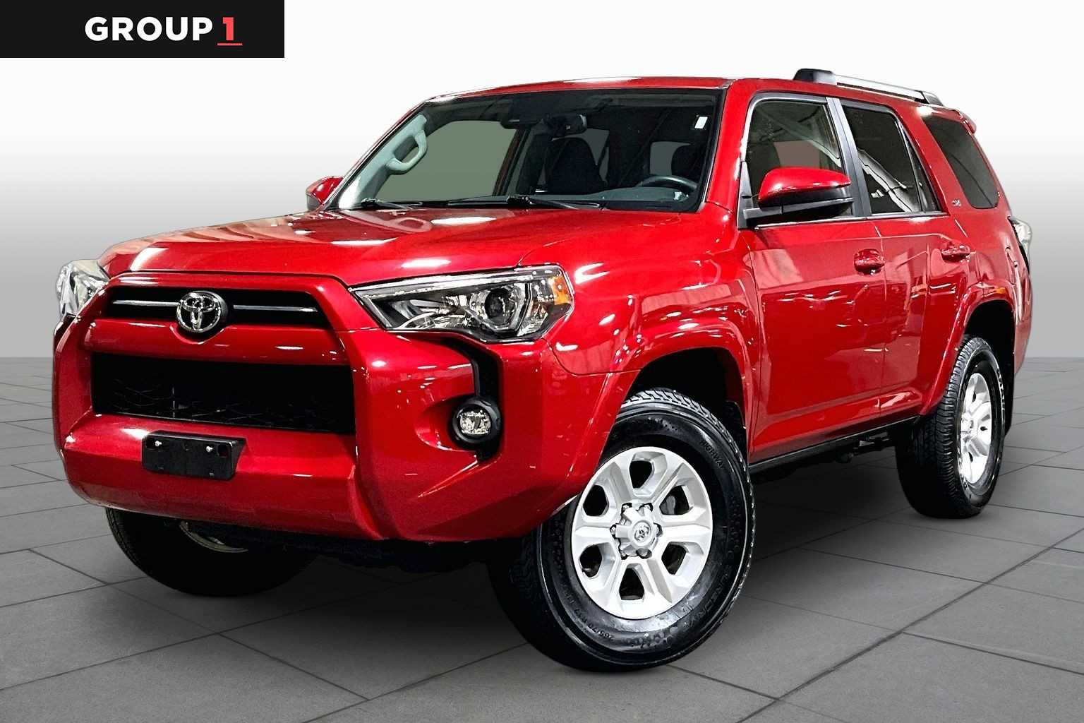 Barcelona Red Metallic 2024 Toyota 4Runner SR5 4WD SUV / Crossover Four-Wheel Drive 5-Speed Automatic