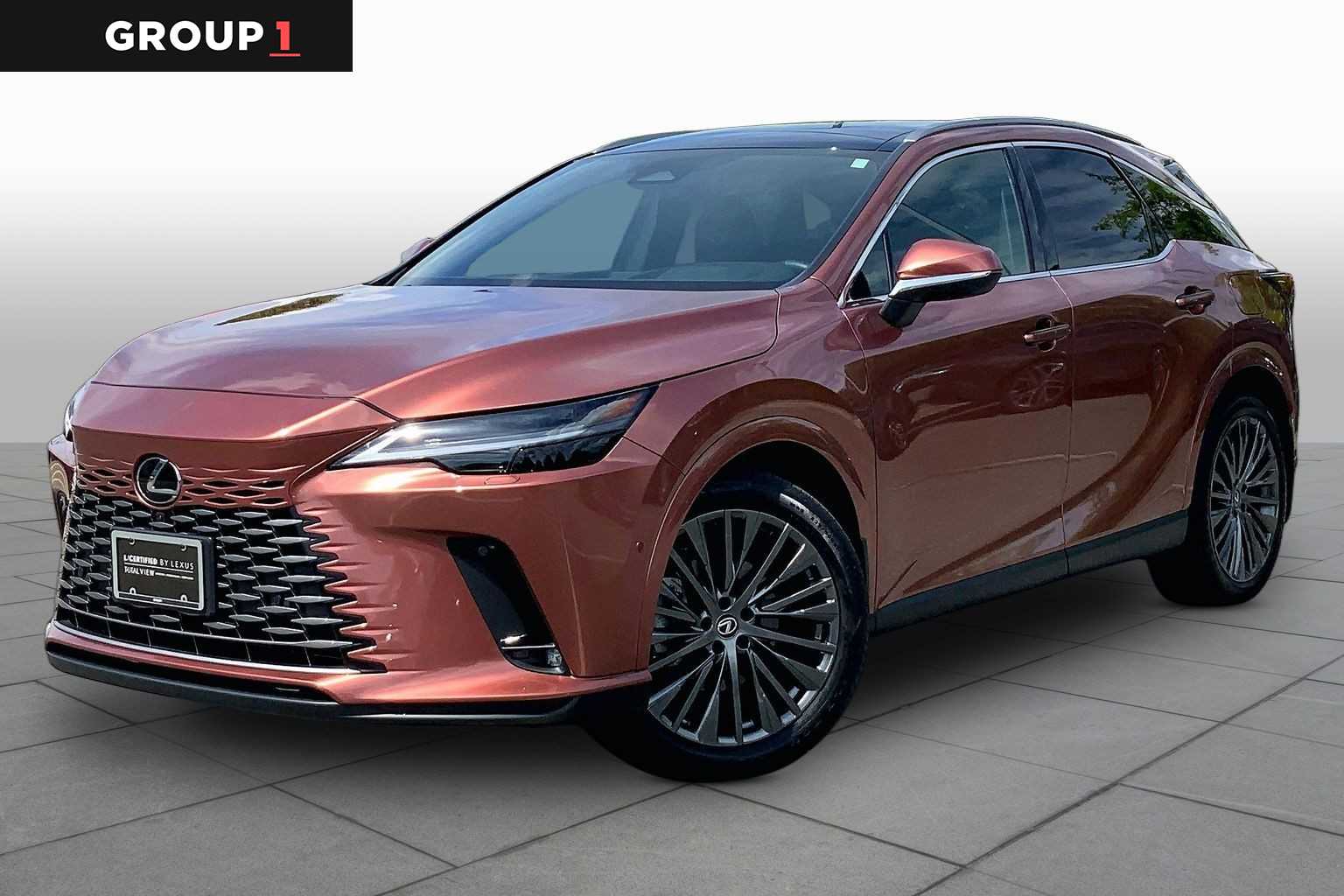 Red (Copper Crest) 2025 Lexus RX SUV / Crossover All-Wheel Drive 8-Speed Automatic