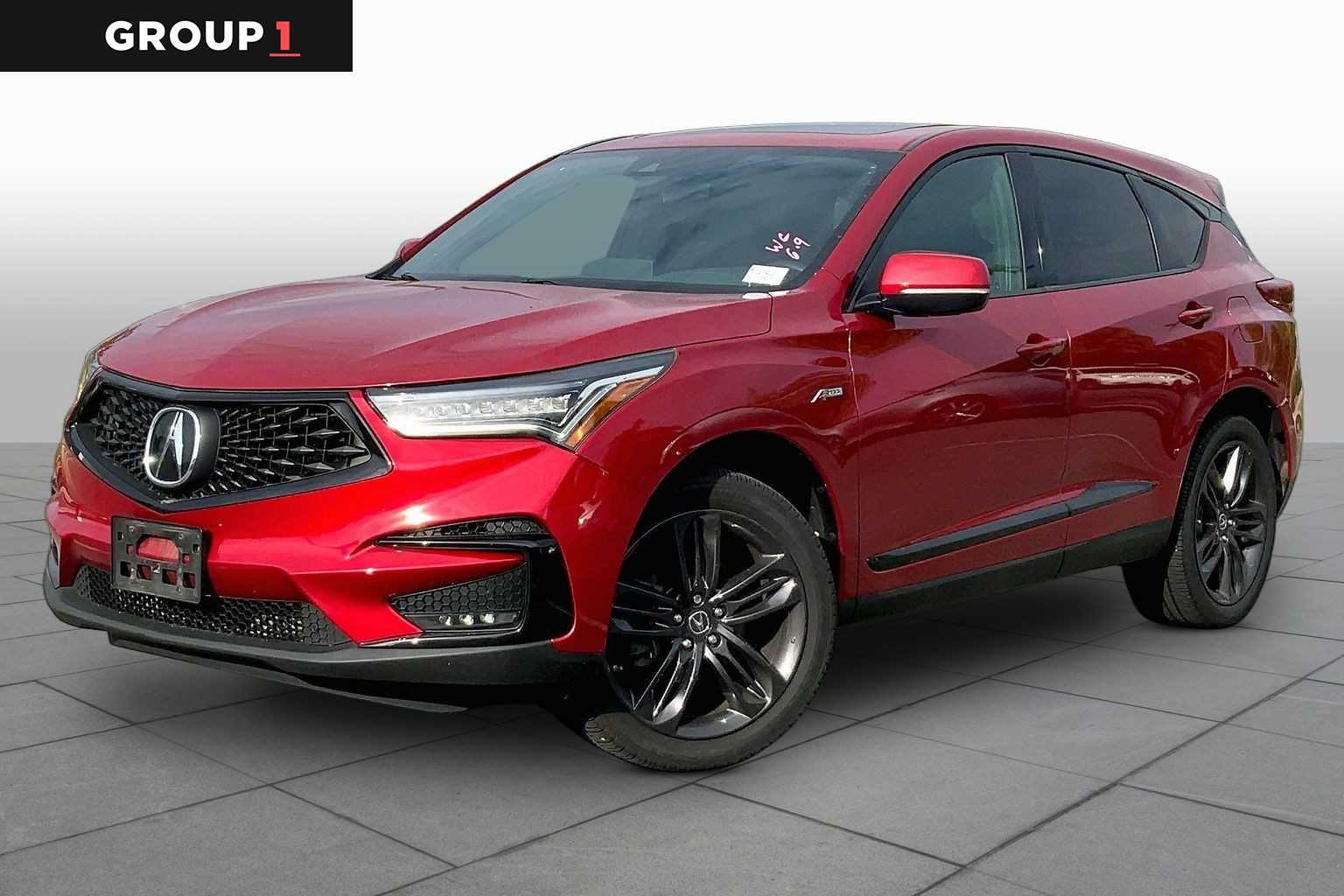 Performance Red Pearl 2021 Acura RDX SH-AWD with A-Spec Package SUV / Crossover All-Wheel Drive Automatic