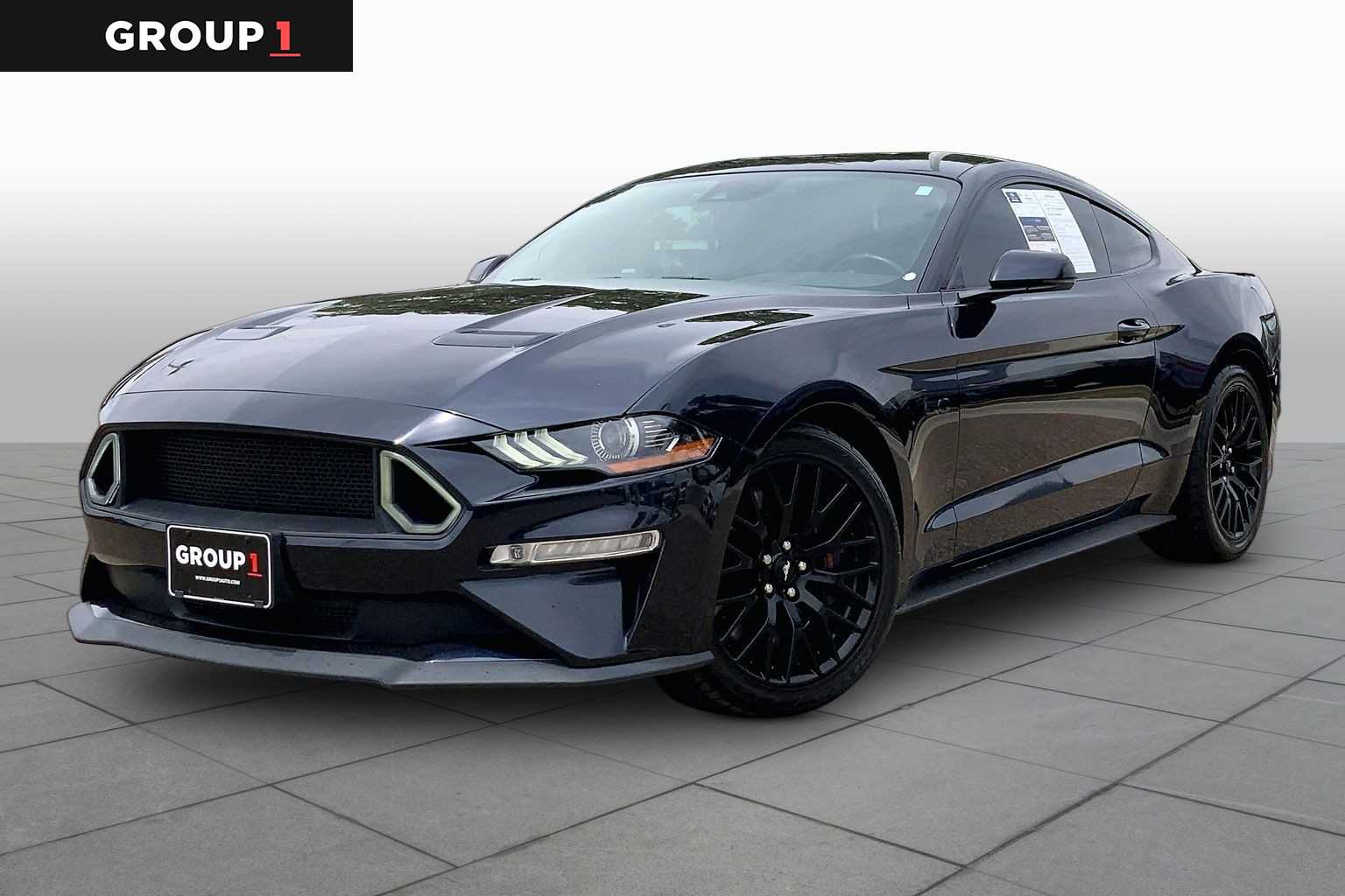 Antimatter Blue Metallic 2021 Ford Mustang GT Premium Coupe RWD Coupe Rear-Wheel Drive Automatic