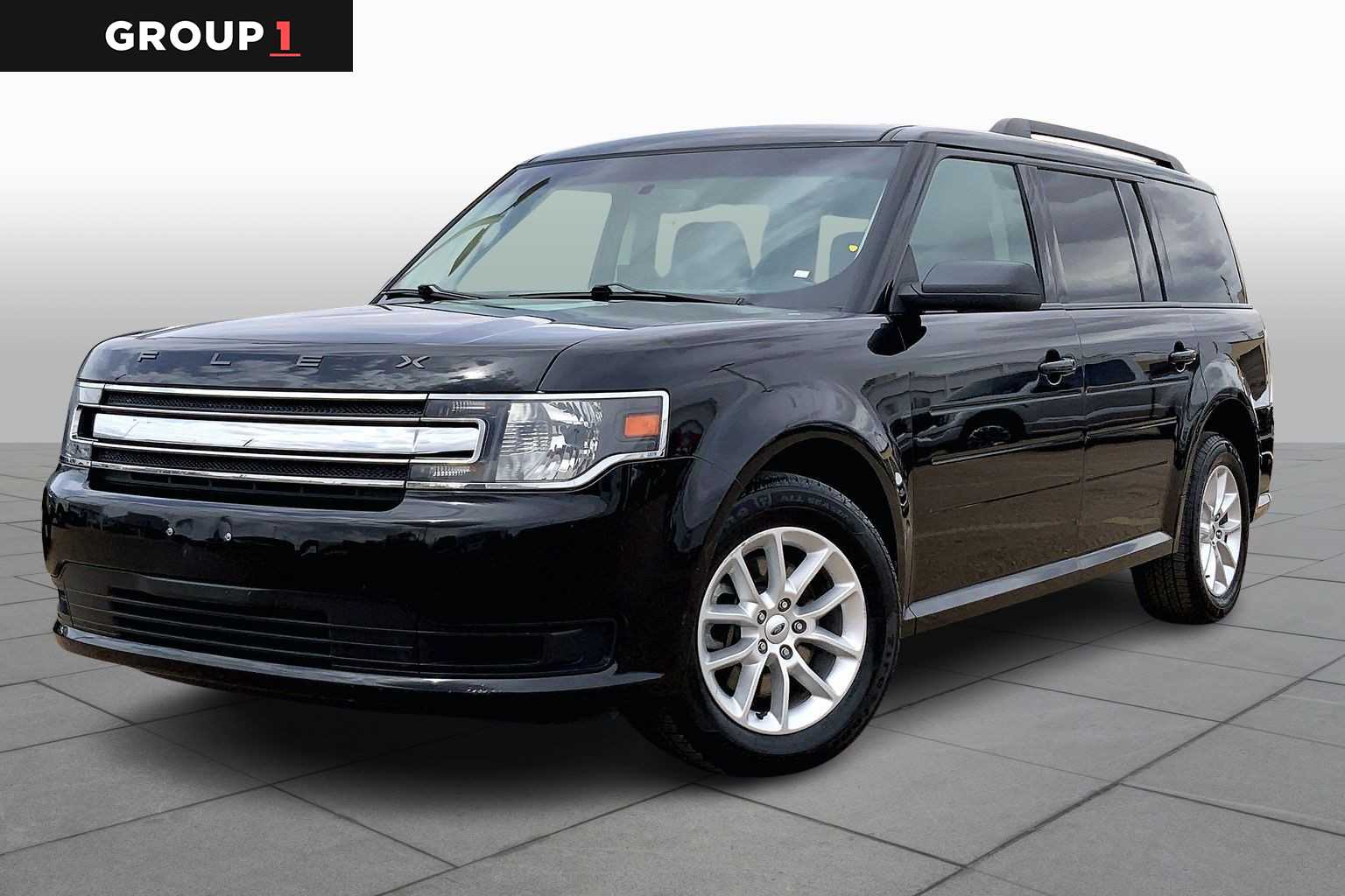 Agate Black 2019 Ford Flex SE FWD SUV / Crossover Front-Wheel Drive 6-Speed Automatic