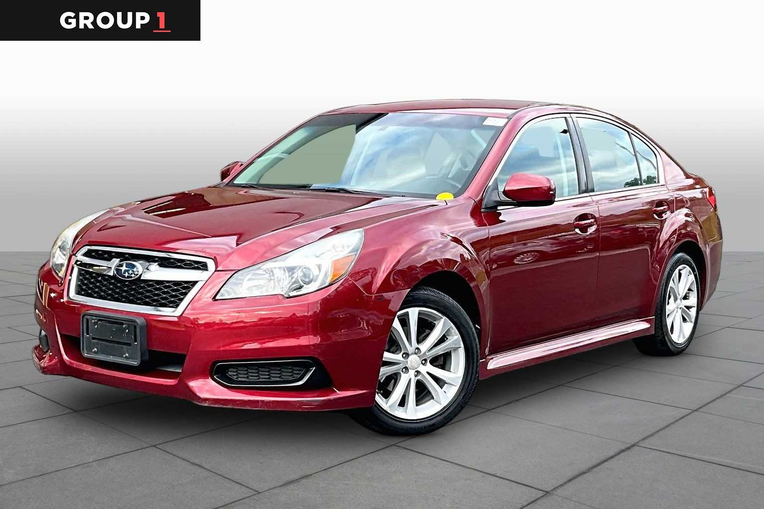 Venetian Red Pearl 2013 Subaru Legacy 2.5i Premium AWD Sedan All-Wheel Drive 6-Speed Manual