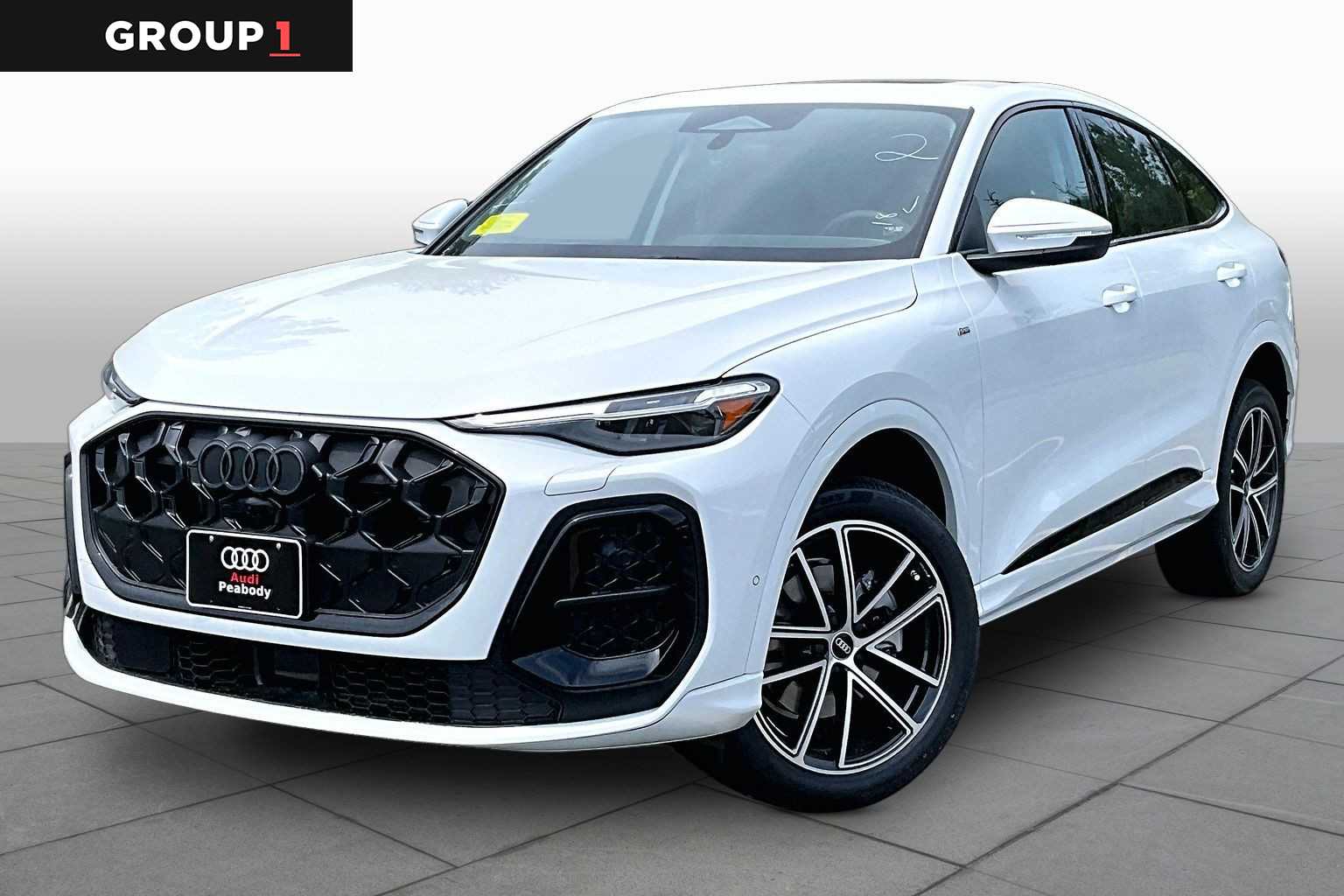 Glacier White m 2026 Audi Q5 Sportback quattro Premium Plus TFSI Sedan All-Wheel Drive 7-Speed Automatic