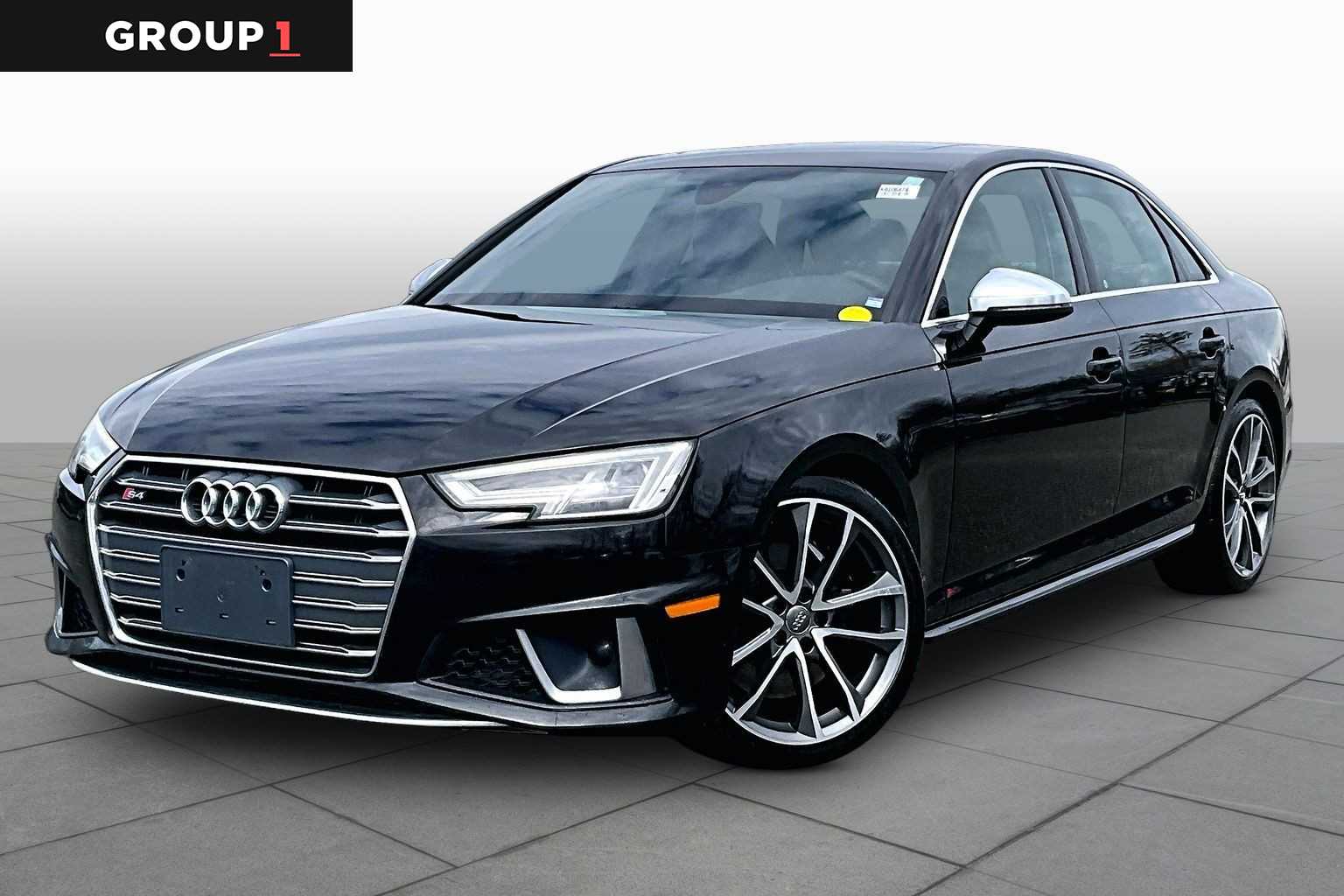 Brilliant Black 2019 Audi S4 3.0T quattro Premium Sedan AWD Sedan All-Wheel Drive 8-Speed Automatic
