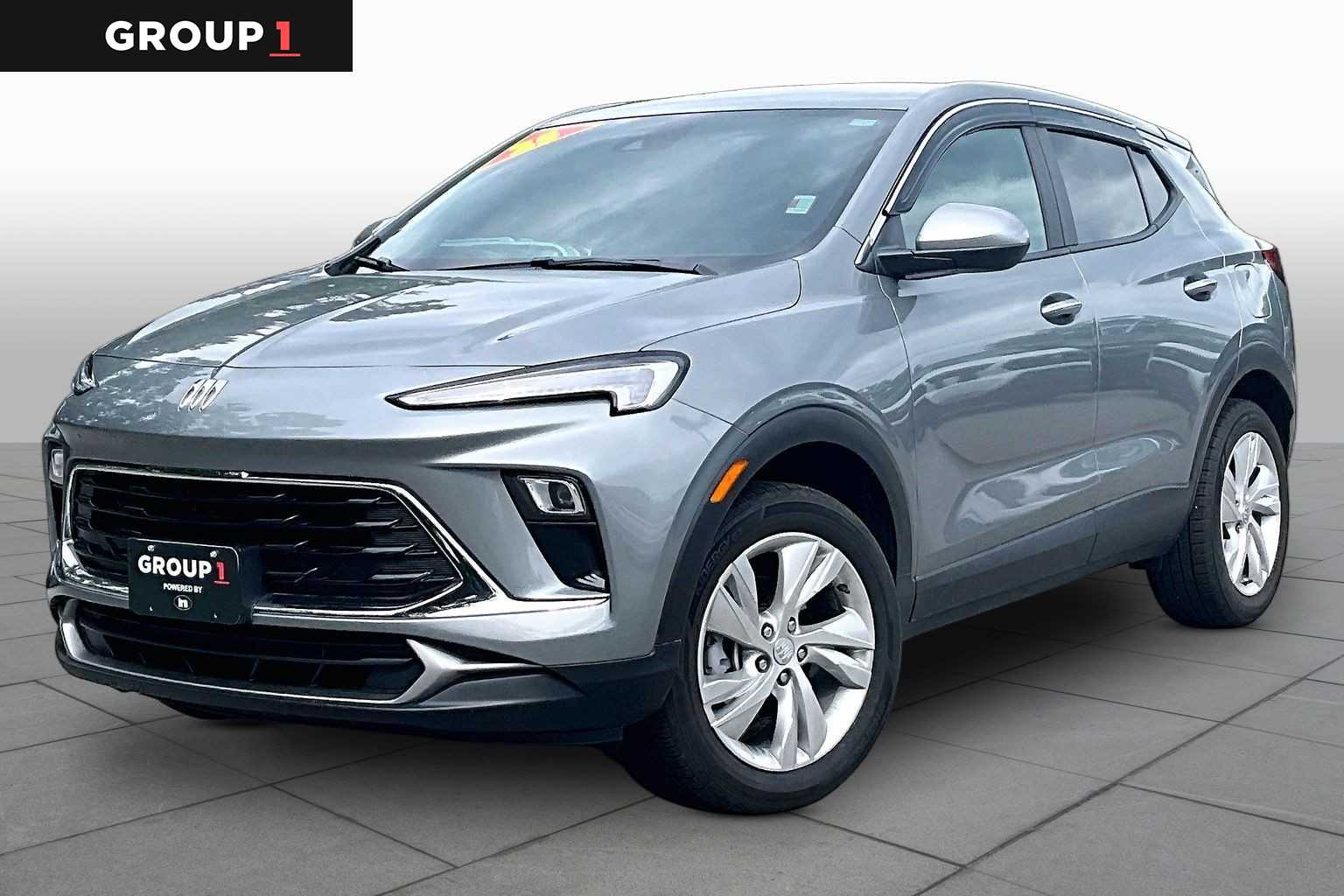 Moonstone Gray Metallic 2025 Buick Encore GX SUV / Crossover All-Wheel Drive 9-Speed Automatic
