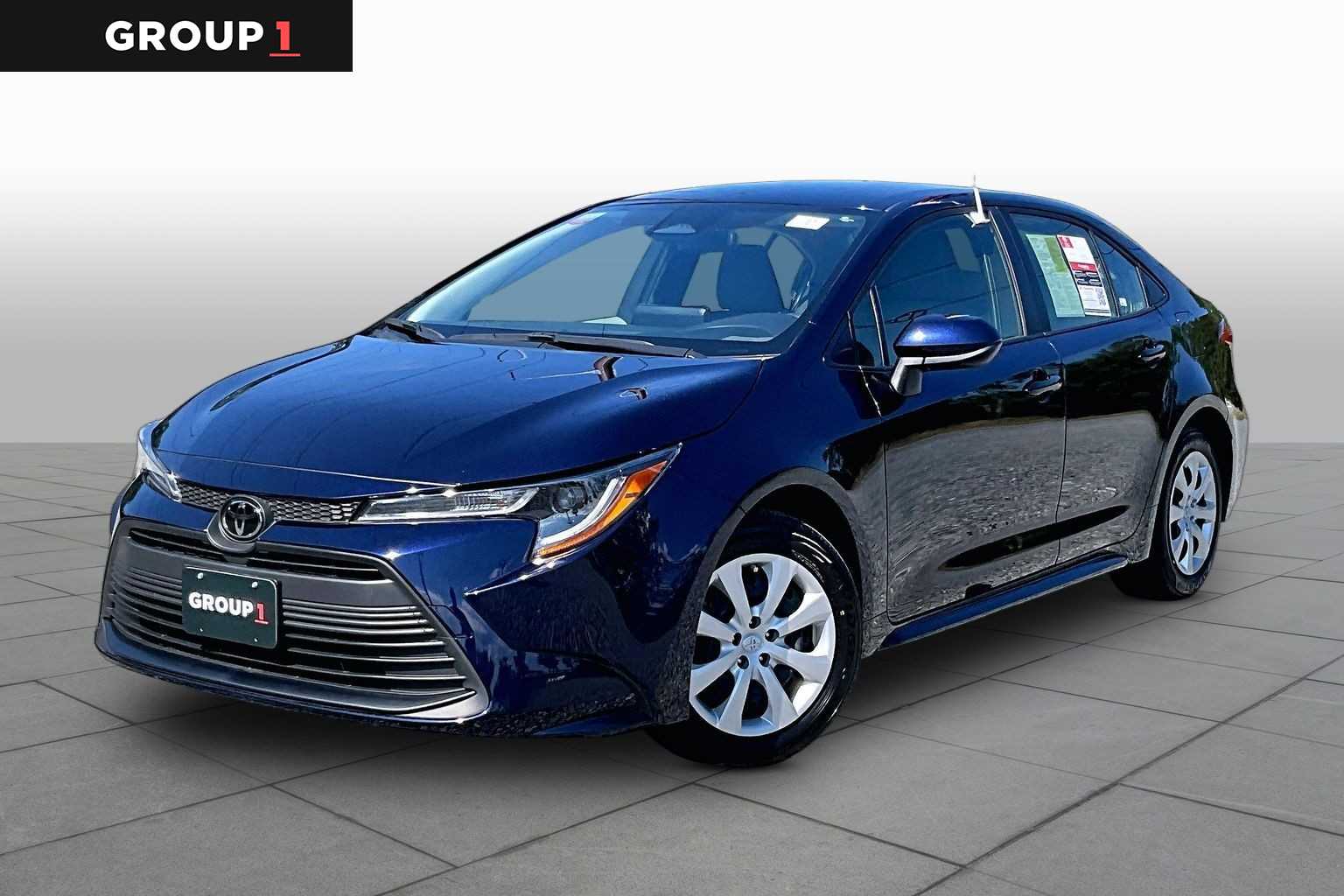 Blueprint 2024 Toyota Corolla Sedan Front-Wheel Drive Continuously Variable Transmission