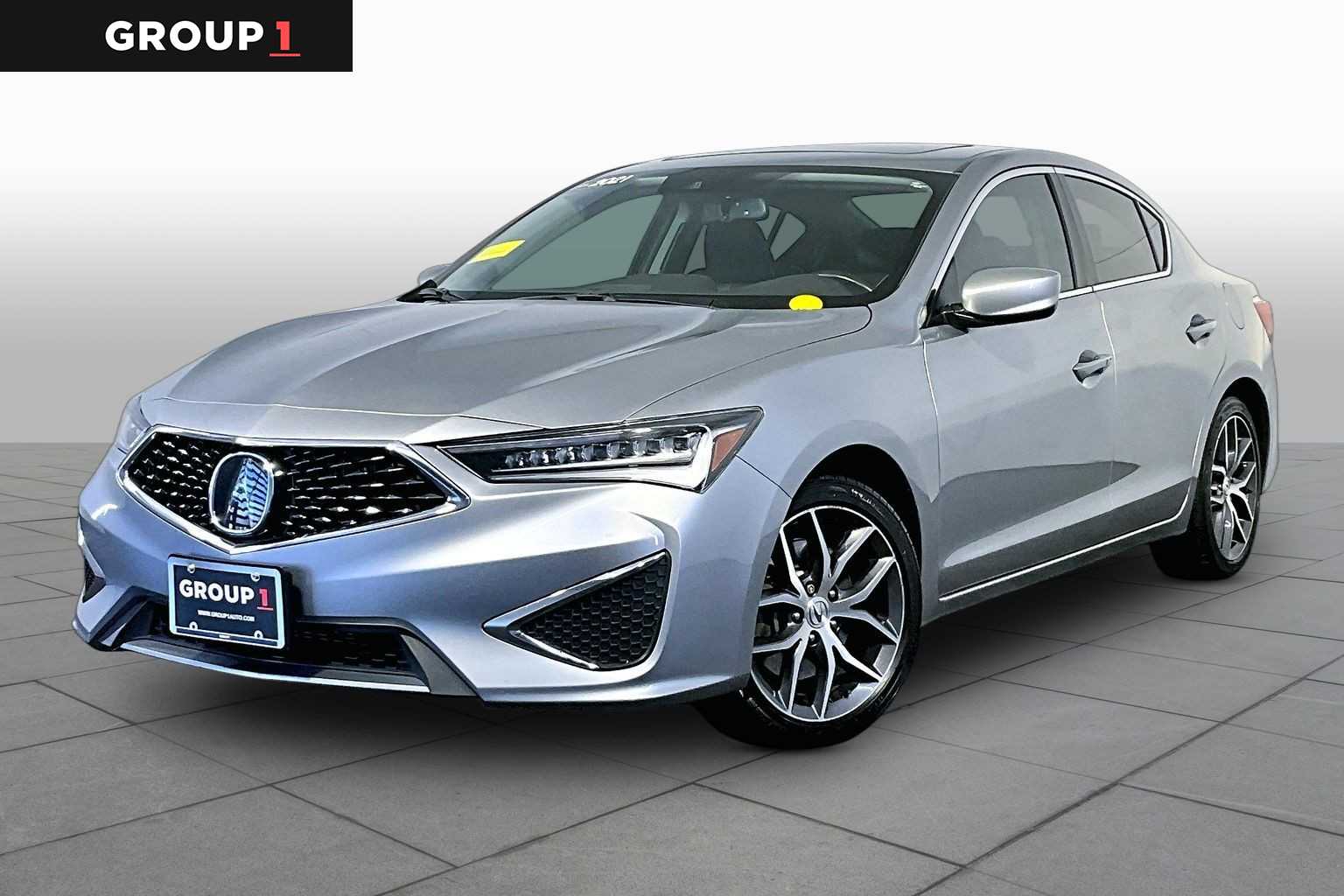 Lunar Silver Metallic 2021 Acura ILX FWD with Premium Package Sedan Front-Wheel Drive 8-Speed Automatic