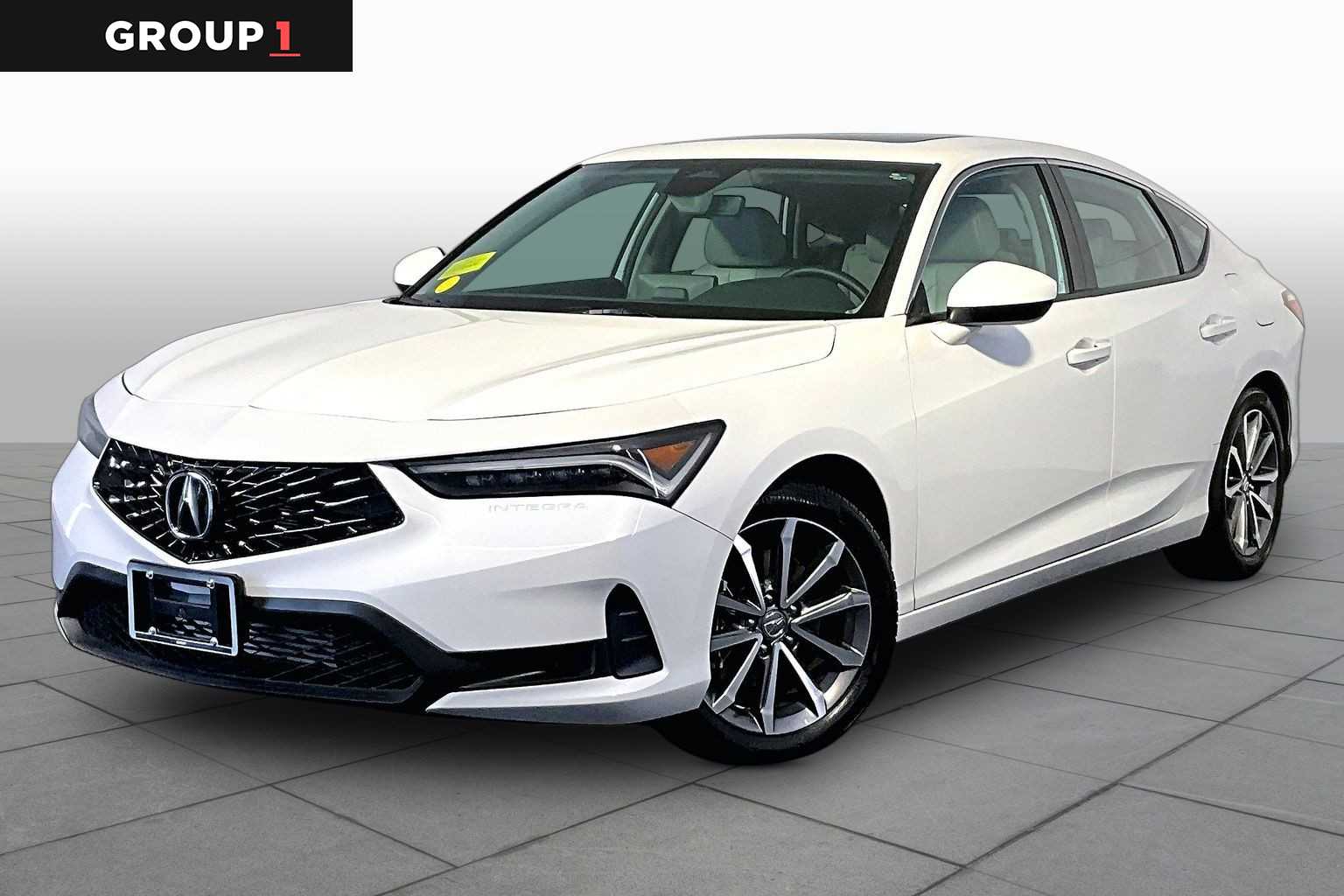 Platinum White Pearl 2025 Acura Integra FWD Sedan Front-Wheel Drive Continuously Variable Transmission
