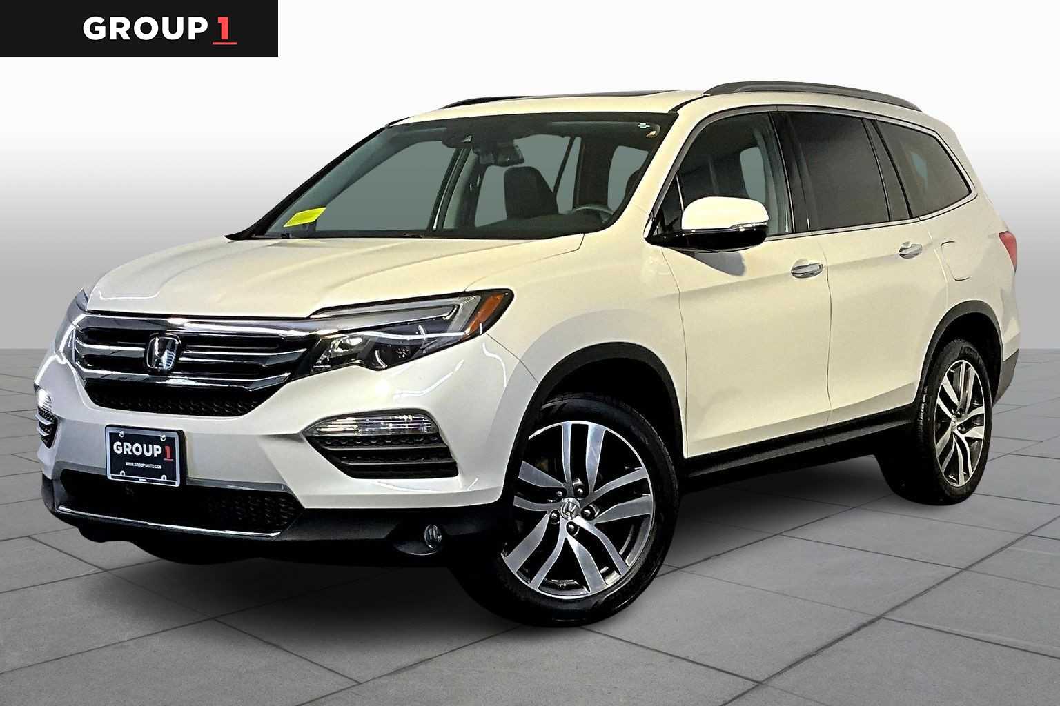 White Diamond Pearl 2016 Honda Pilot Elite AWD SUV / Crossover All-Wheel Drive 9-Speed Automatic