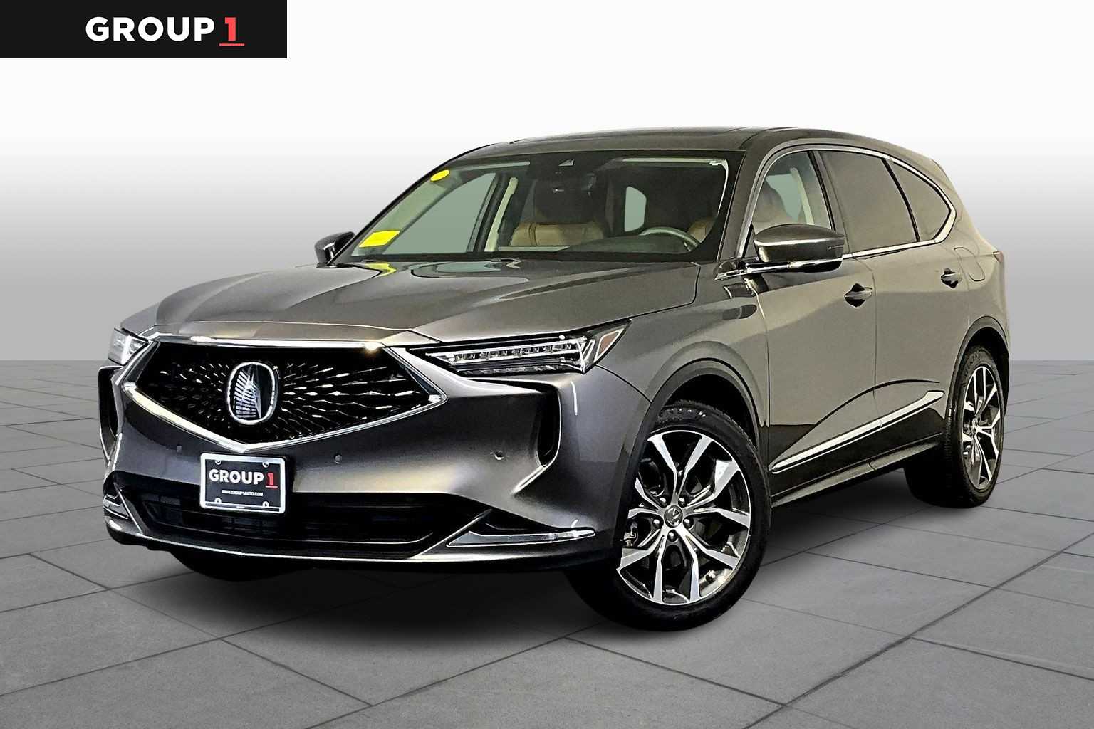 Liquid Carbon Metallic 2023 Acura MDX SH-AWD with Technology Package SUV / Crossover All-Wheel Drive Automatic