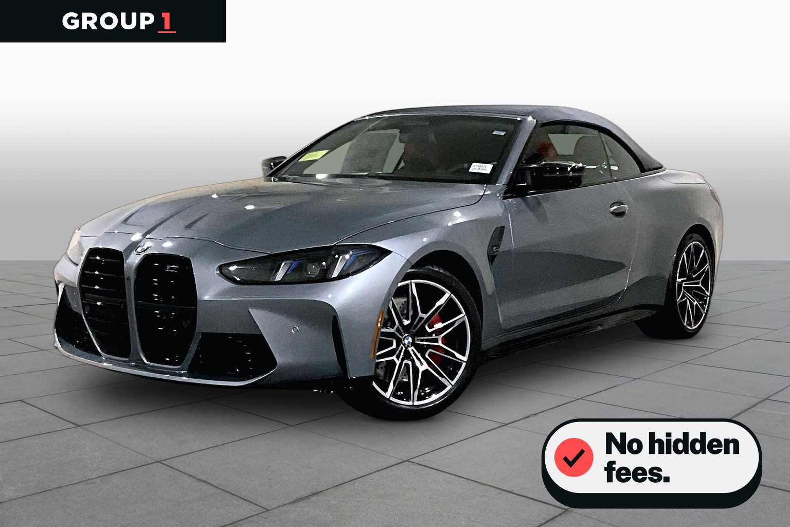 Gray (Skyscraper Grey Metallic) 2027 BMW M4 Convertible All-Wheel Drive 8-Speed Automatic
