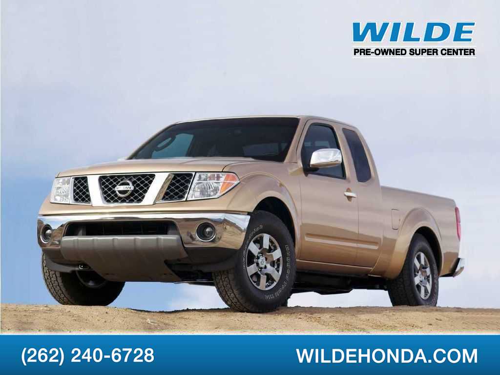 Majestic Blue 2008 Nissan Frontier Pickup Truck Four-Wheel Drive Automatic