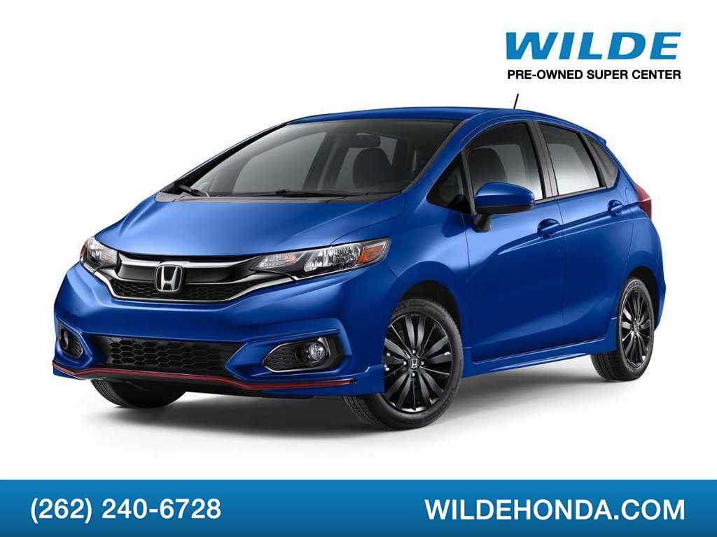 2018 Honda Fit Hatchback Front-Wheel Drive 6-Speed Manual