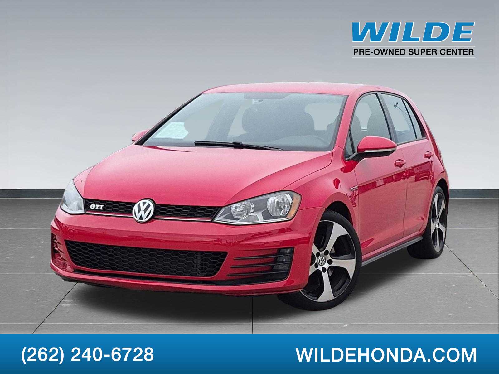 2017 Volkswagen Golf GTI 2.0T S 4-Door FWD