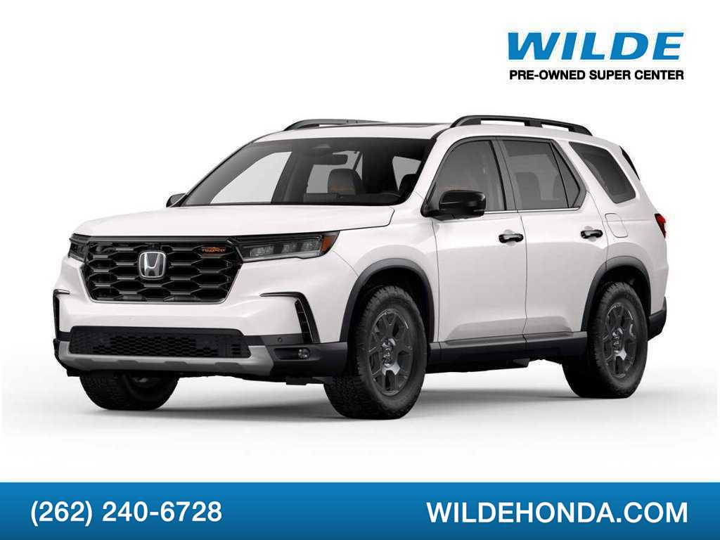 Lunar Silver Metallic 2025 Honda Pilot SUV / Crossover All-Wheel Drive Automatic