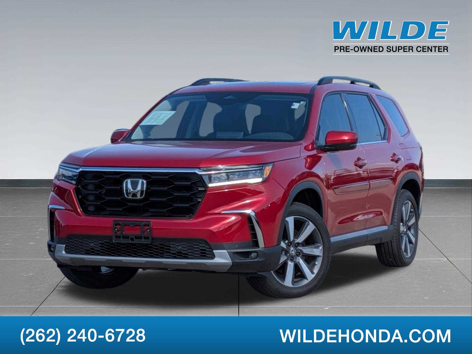Radiant Red Metallic II 2025 Honda Pilot Touring AWD SUV / Crossover All-Wheel Drive Automatic