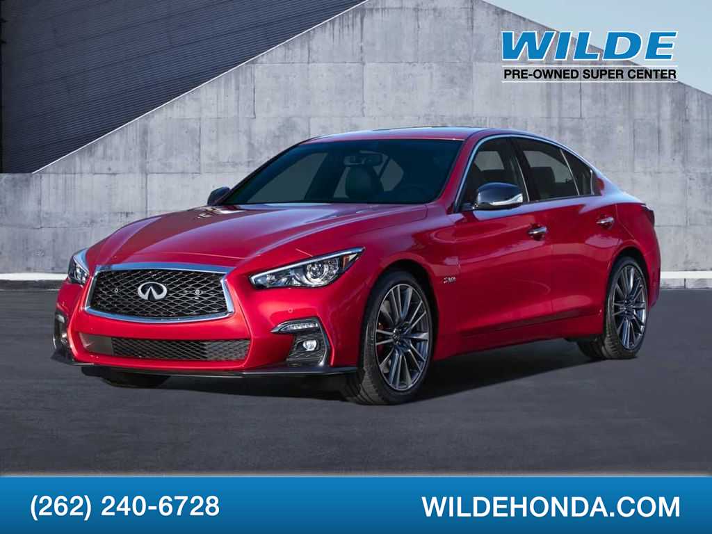 Red 2019 INFINITI Q50 Red Sport 400 AWD Sedan All-Wheel Drive 7-Speed Automatic