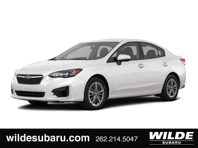 Crystal White Pearl 2017 Subaru Impreza 2.0i Premium Sedan All-Wheel Drive Continuously Variable Transmission