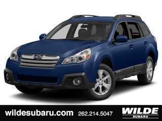 Twilight Blue Metallic 2014 Subaru Outback Wagon All-Wheel Drive 6-Speed Manual