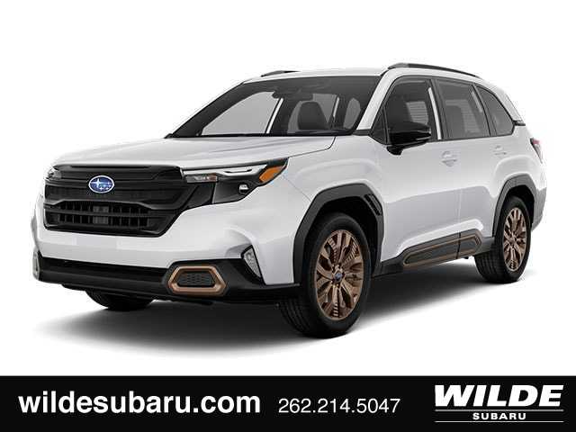 Crystal White Pearl 2026 Subaru Forester Sport Crossover AWD SUV / Crossover All-Wheel Drive Continuously Variable Transmission