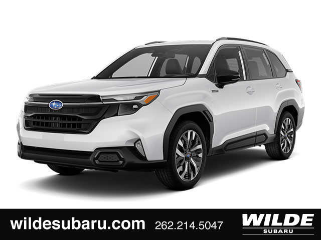 Crystal White Pearl 2026 Subaru Forester Hybrid SUV / Crossover All-Wheel Drive Continuously Variable Transmission