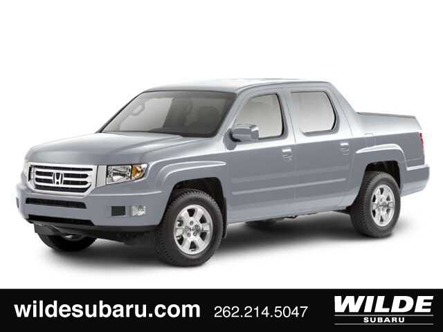 Black 2014 Honda Ridgeline Pickup Truck Four-Wheel Drive 5-Speed Automatic
