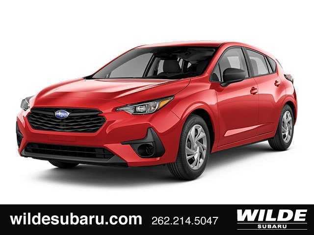 Pure Red 2025 Subaru Impreza Sedan Continuously Variable Transmission