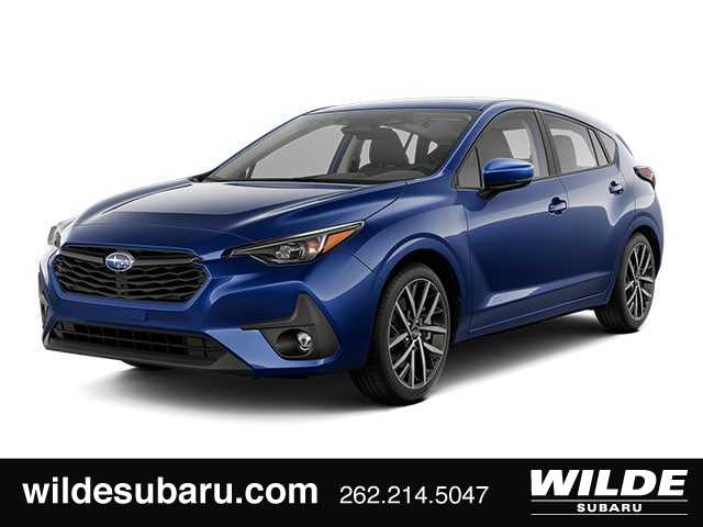 Sapphire Blue Pearl 2024 Subaru Impreza Wagon All-Wheel Drive Continuously Variable Transmission