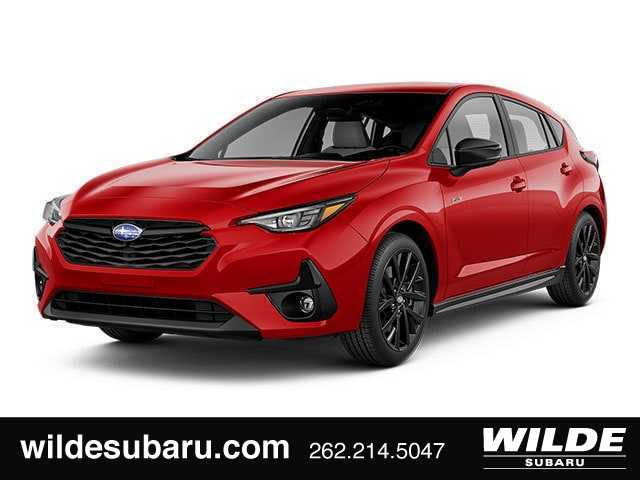Pure Red 2026 Subaru Impreza Wagon All-Wheel Drive Continuously Variable Transmission