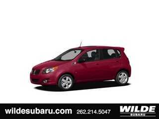 Deep Red Metallic 2009 Pontiac G3 Base Hatchback Front-Wheel Drive Automatic