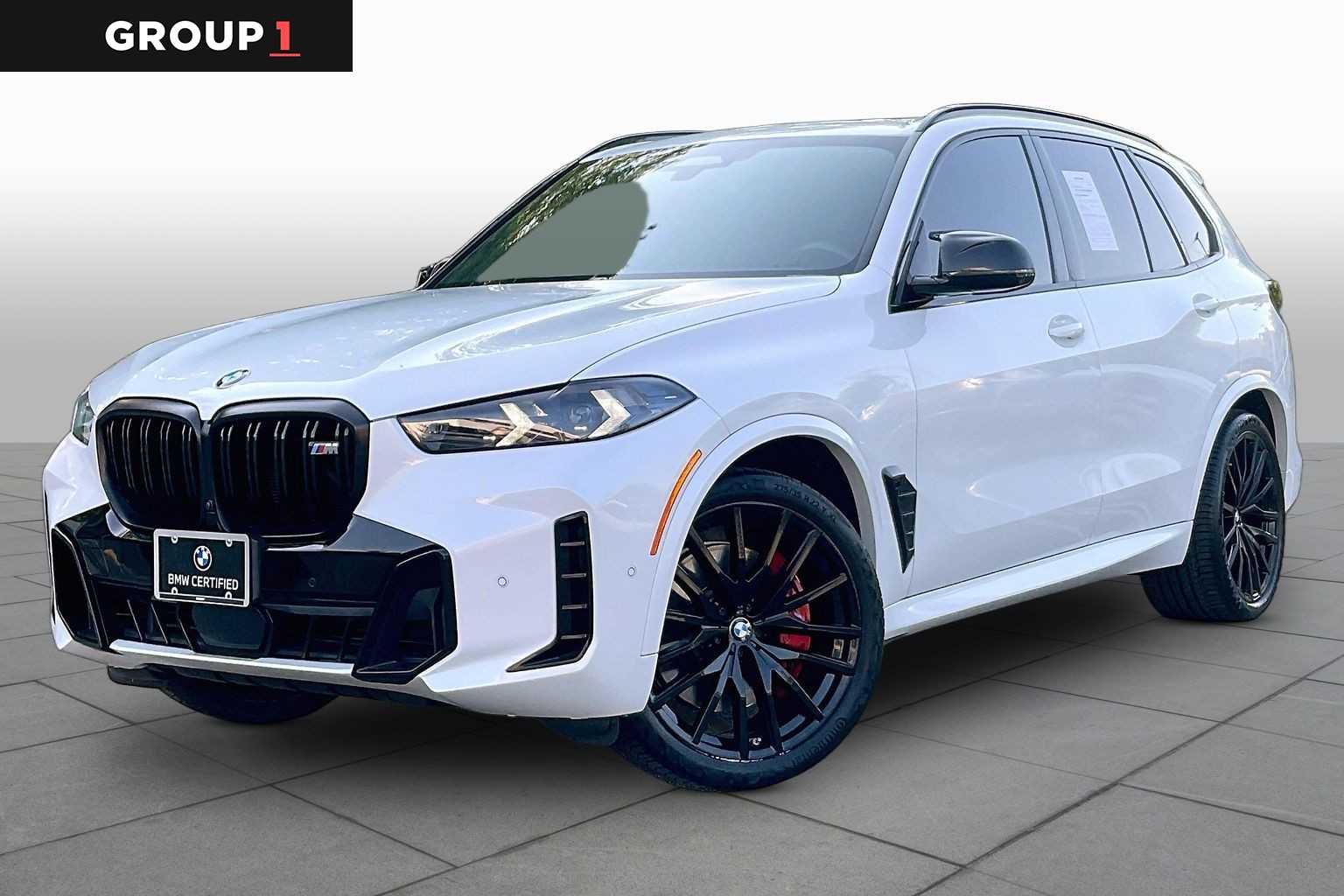 Mineral White Metallic 2024 BMW X5 M60i xDrive AWD SUV / Crossover All-Wheel Drive 8-Speed Automatic