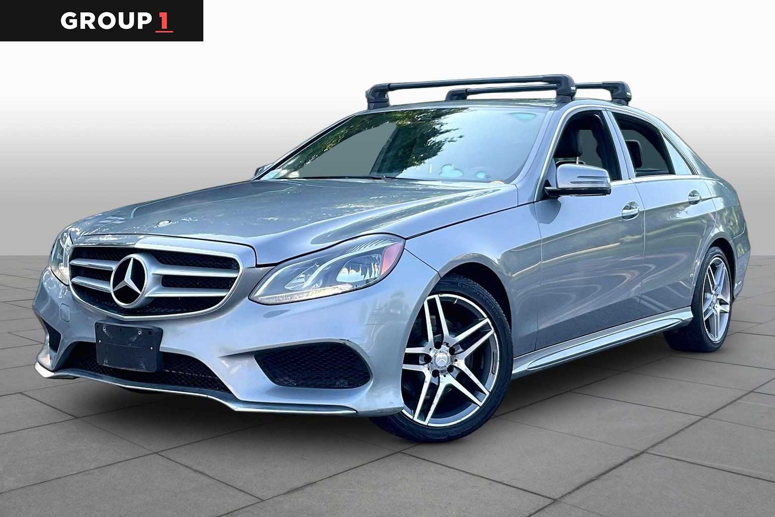 Palladium Silver Metallic 2014 Mercedes-Benz E-Class E 350 Sport 4MATIC Sedan All-Wheel Drive 7-Speed Automatic