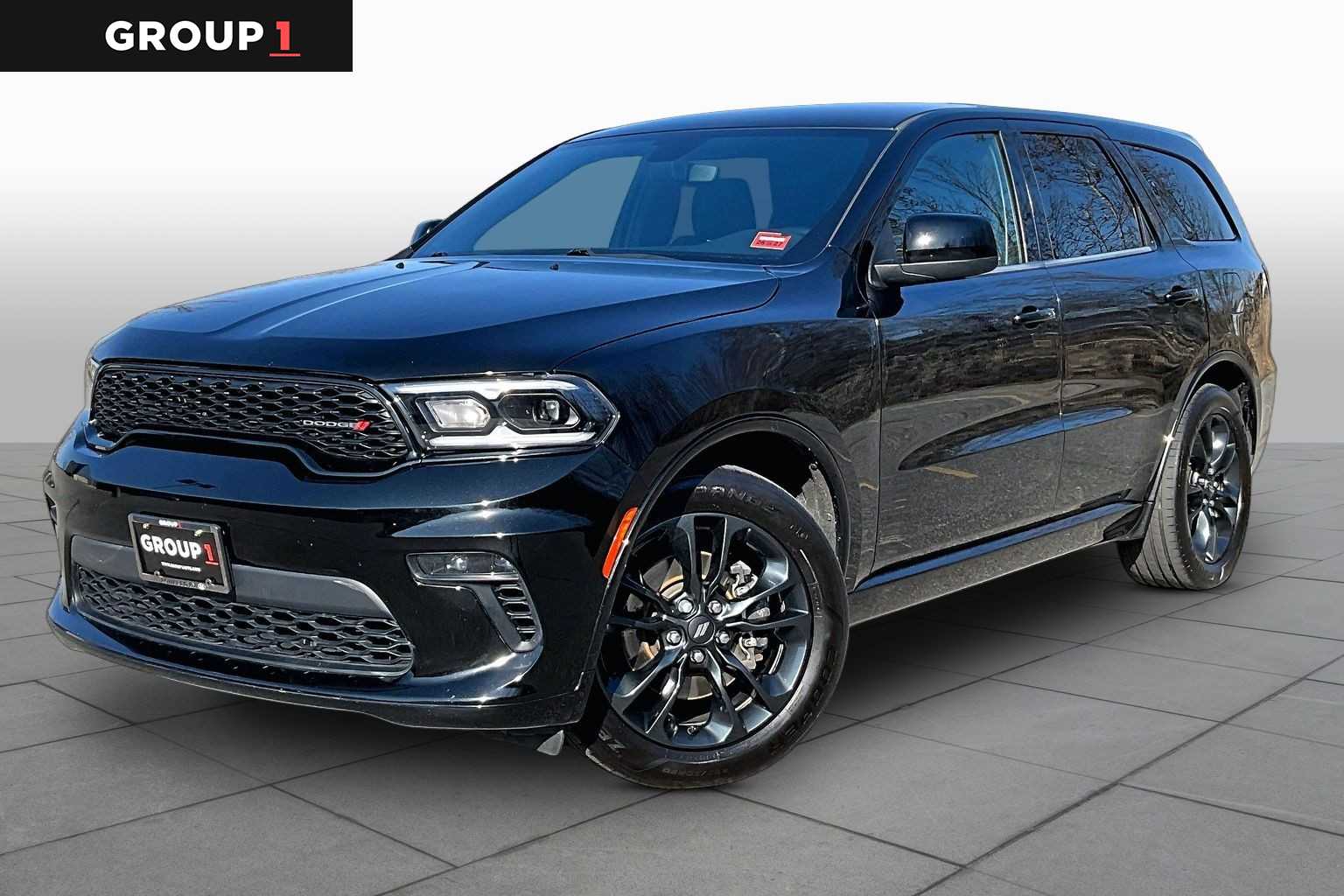 DB Black Clearcoat 2021 Dodge Durango GT RWD SUV / Crossover Rear-Wheel Drive 8-Speed Automatic
