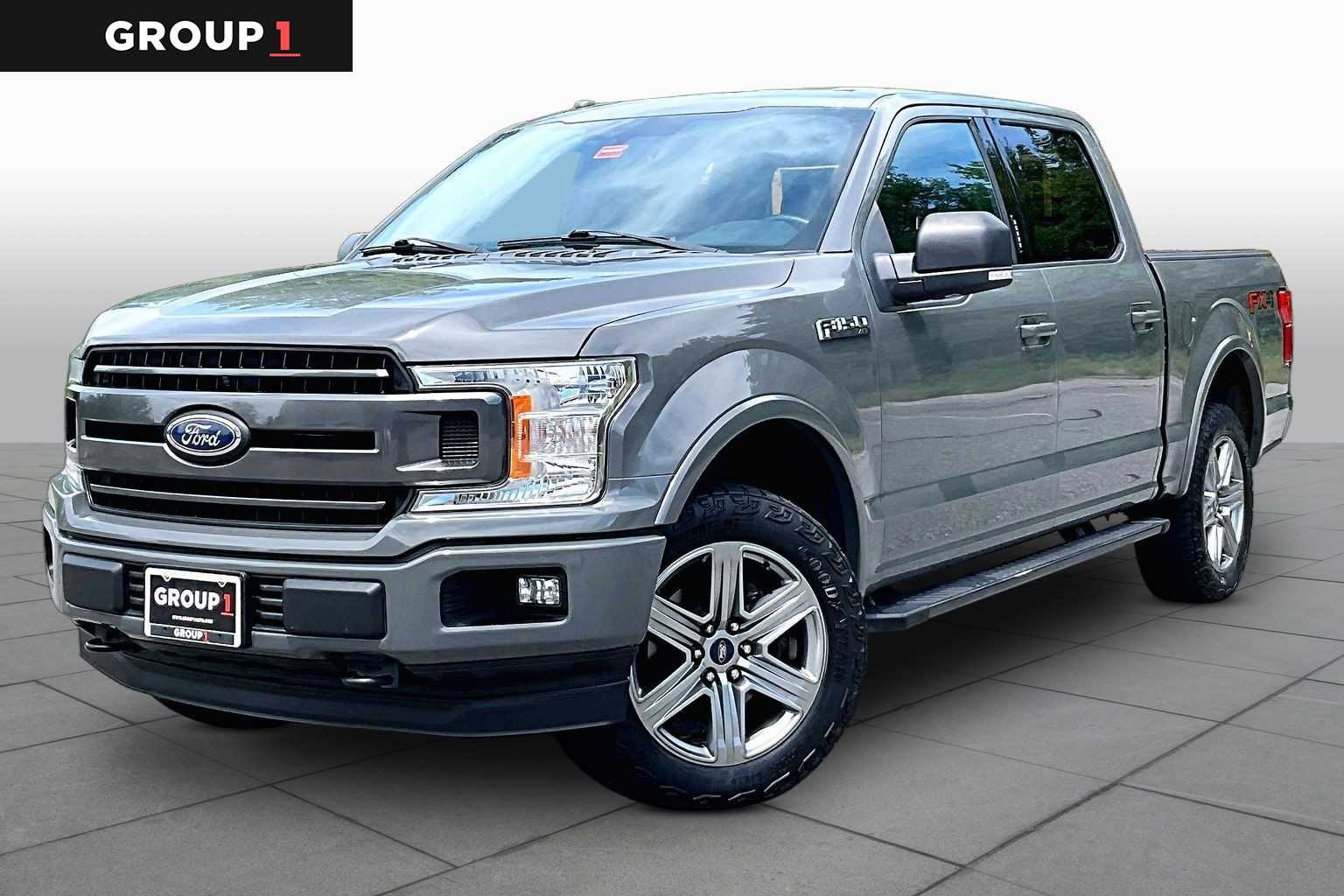 Gray (Lead Foot) 2018 Ford F-150 Pickup Truck Four-Wheel Drive Automatic