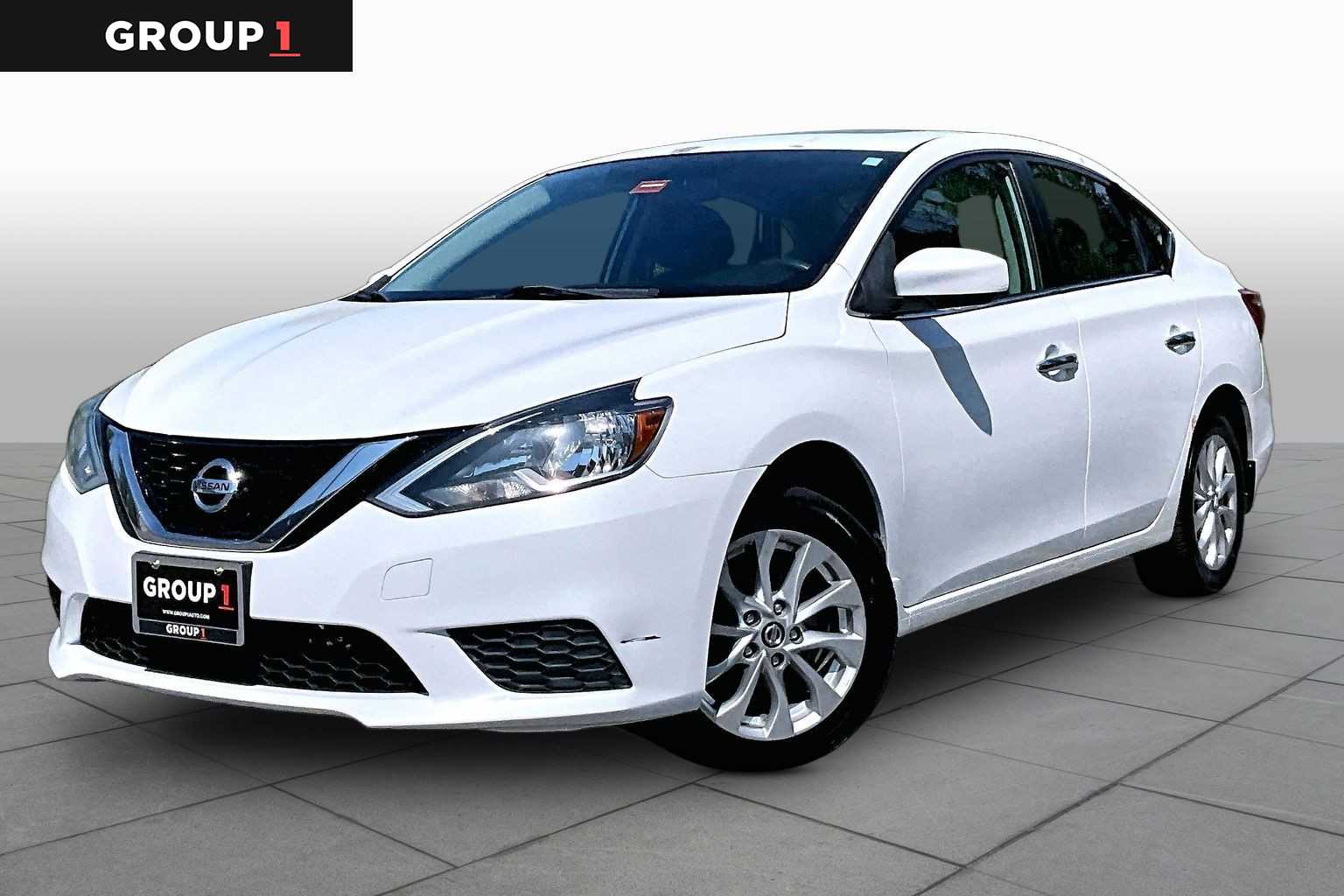 Aspen White Pearl 2016 Nissan Sentra Sedan Front-Wheel Drive Automatic