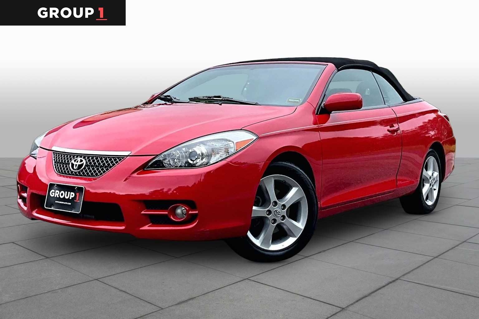 Super Red V 2008 Toyota Camry Solara Coupe Front-Wheel Drive 5-Speed Automatic