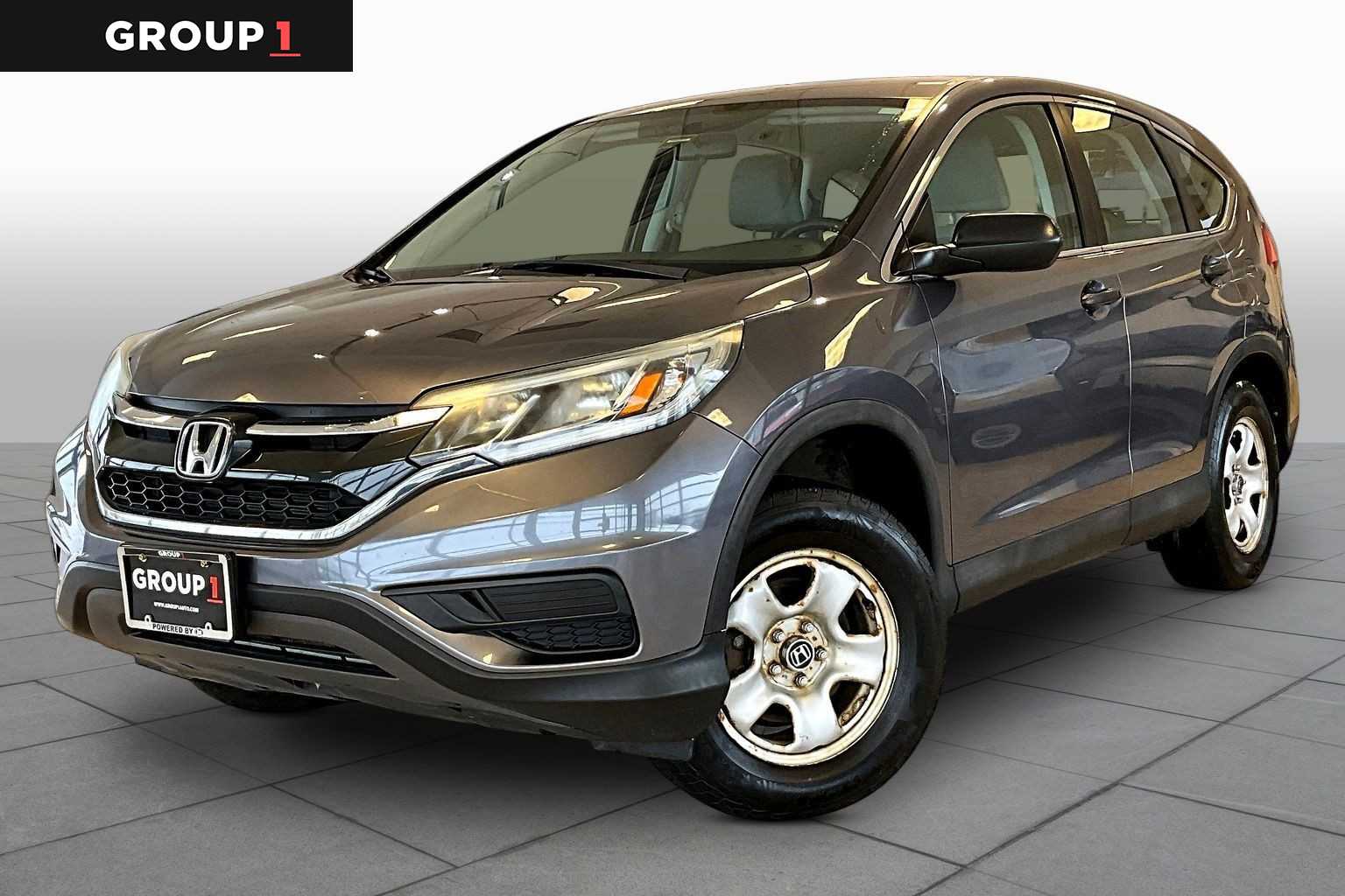 Gray (Modern Steel Metallic) 2016 Honda CR-V LX AWD SUV / Crossover All-Wheel Drive Continuously Variable Transmission