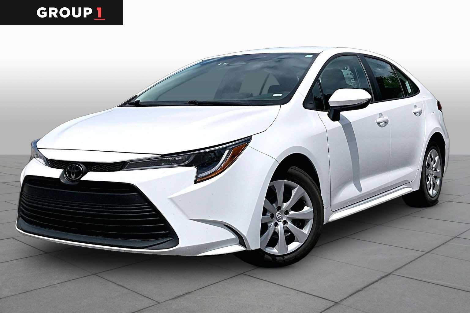 Ice Cap 2024 Toyota Corolla Sedan Front-Wheel Drive Continuously Variable Transmission