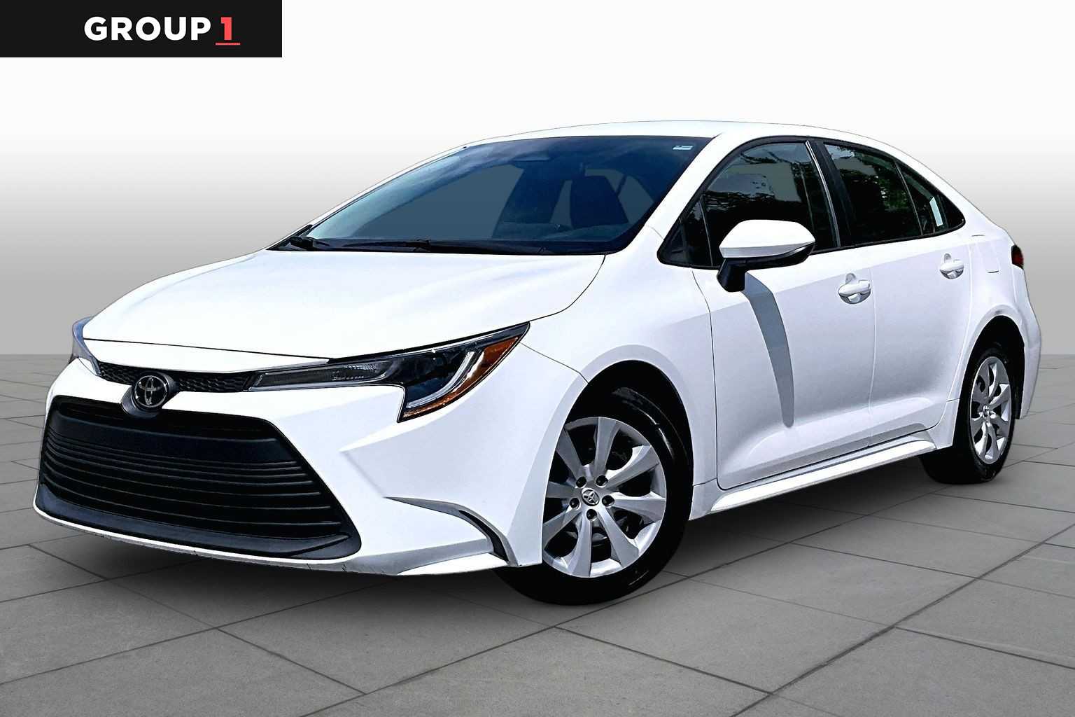 Ice Cap 2024 Toyota Corolla Sedan Front-Wheel Drive Continuously Variable Transmission